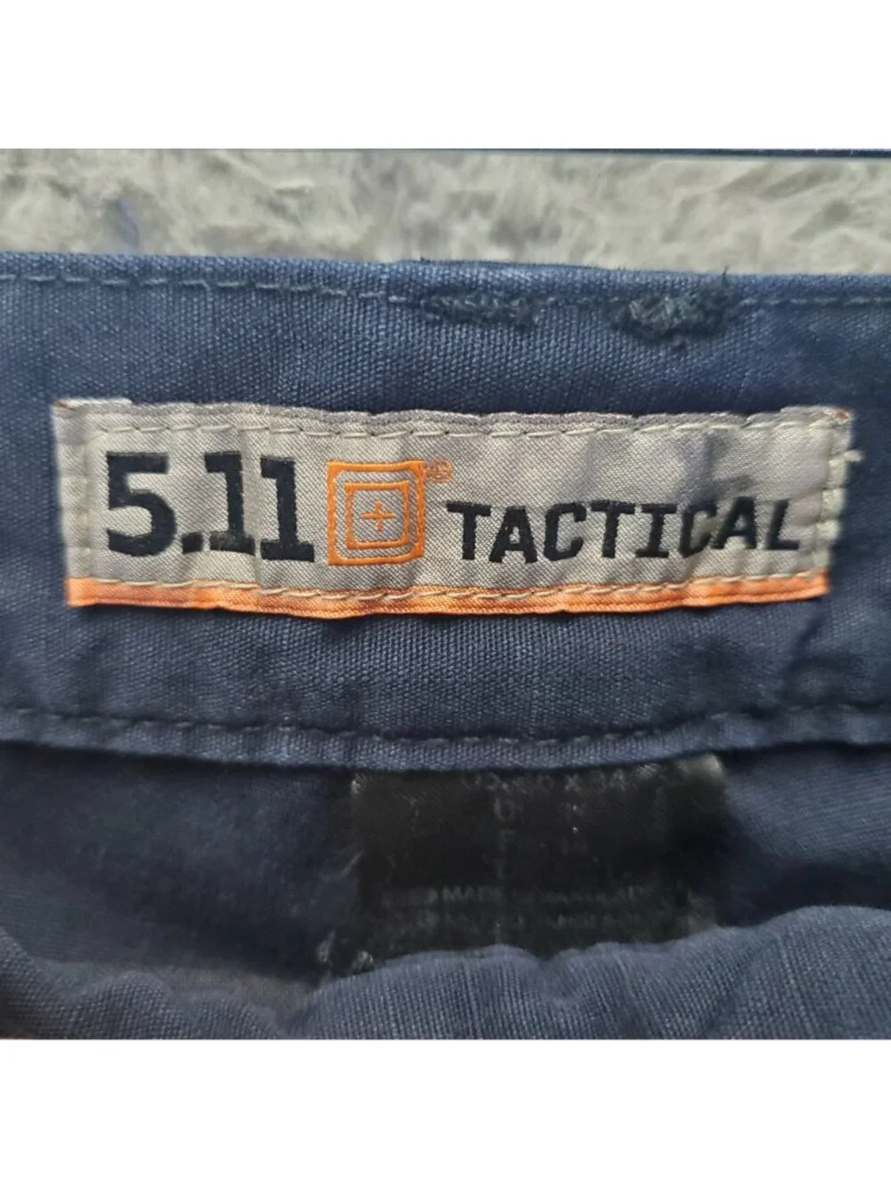 5.11 Tactical Pants Mens 36x34 Navy Blue Cargo Pocket Ripstop Workwear *Read*